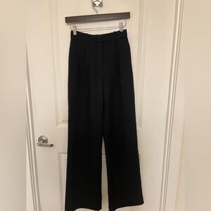 Abercrombie & Fitch sloane Black Wide Leg Pants